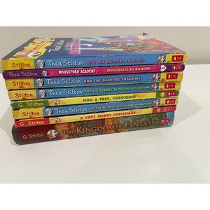 Geronimo Stilton Books Series Lot of 8 Books PB Hardcover EUC / VGUC